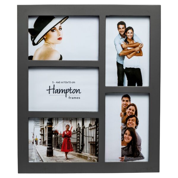 Gallery Multi Frame  Grey - 5 x (6 x 4)