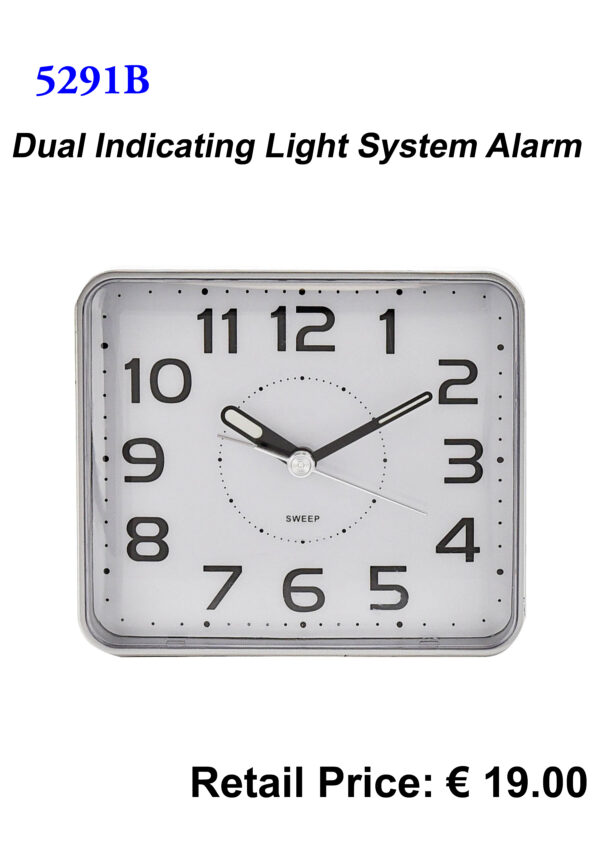 5291B Dual Indicating Light System Alarm Clock