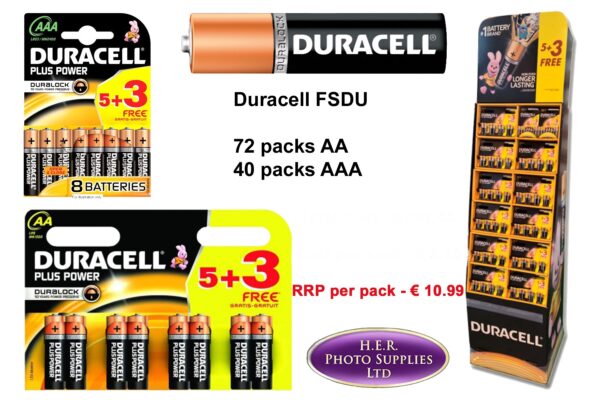 Duracell Battery Stand (72 AA + 40 AAA)