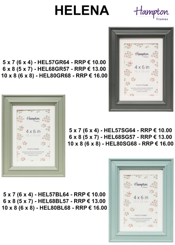 HELENA Range - Hampton Frames