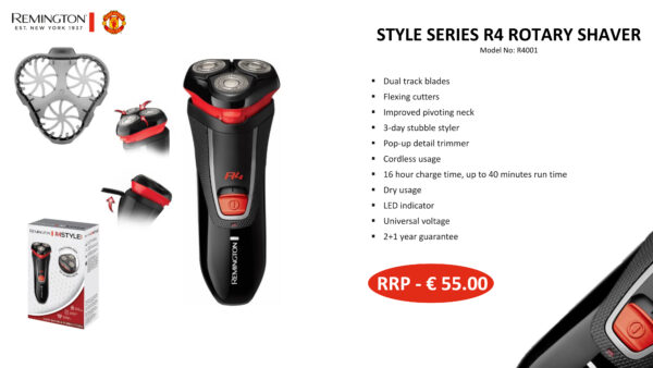 Remington R4 Style Series Rotary Shaver R4002