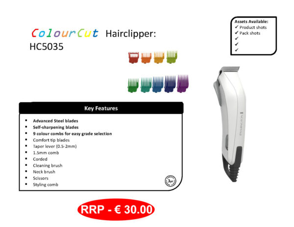 Remington ColourCut Hair Clipper HC5035