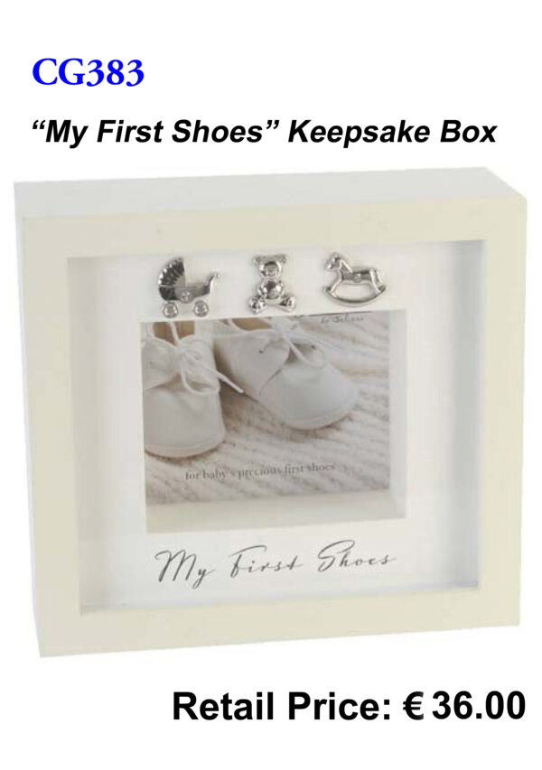 My First Shoes Keepsake Box