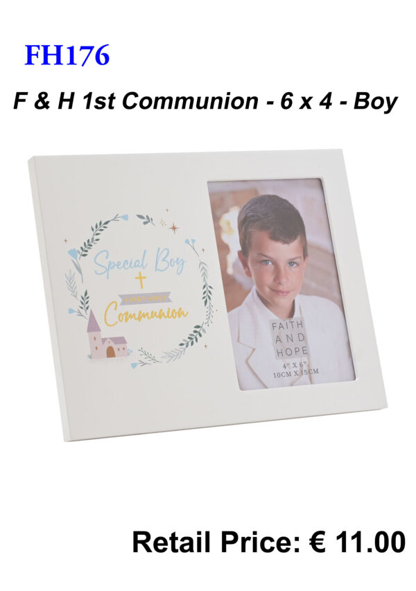 Communion Boy 6x4 Frame