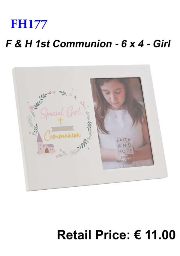 Communion Girl 6x4 Frame