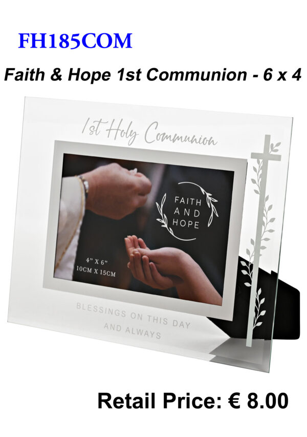 Communion 6x4 Glass Photo Frame