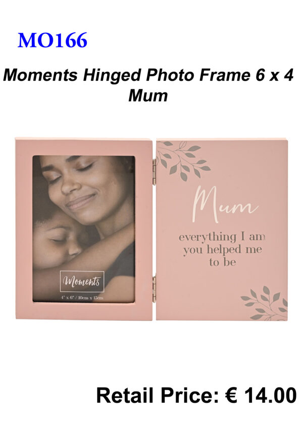 Moments Mum Hinged Photo Frame 6x4