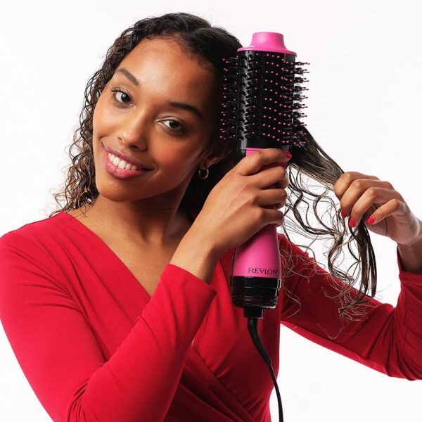 REVLON Salon One-Step Hair Dryer and Volumiser - New Pink Edition - Image 4